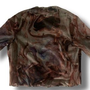 Shein mesh crop top!